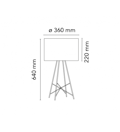 Flos Ray Table 1灯具现代客厅餐厅个性欧式台灯